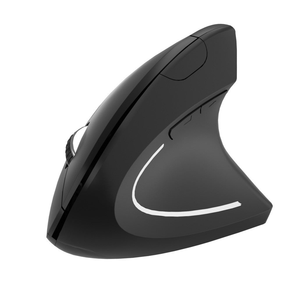 Ergonomic Vertical Wireless Mouse, Dual-Mode Bluetooth & 2.4GHz, Rechargeable Silent Click Design